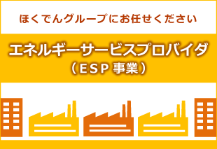エネルギーサービスプロバイダ（ESP）事業