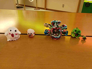 工作教室「粘土で作るハロウィンランタン」を開催しました。