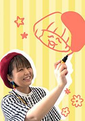 似顔絵コーナー