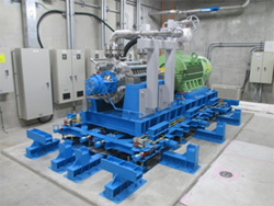 蒸気発生器直接給水用高圧ポンプの設置