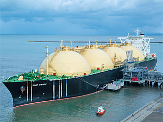 LNG輸送船｢LNG EBISU号｣