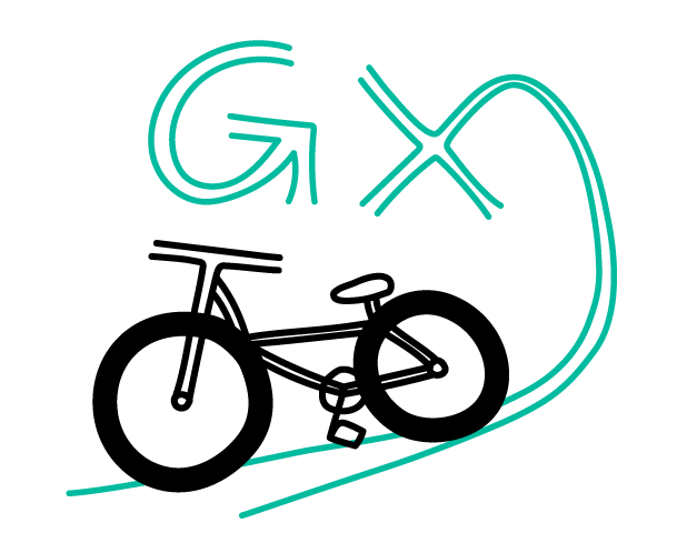 自転車を利用する