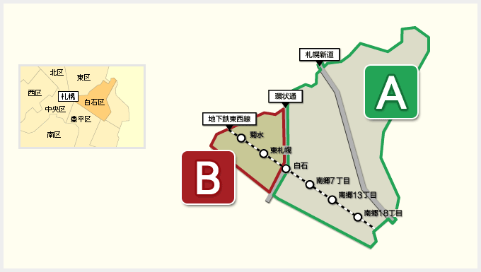 白石区