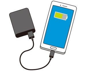 携帯電話・スマートフォンの予備バッテリー・電池パック